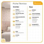 Cama Box Viúva Marrom + Colchão De Molas - Lucas Home - New C