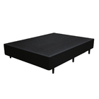 Cama Box Viúva Sp Móveis Sintético Preto - 26x128x188