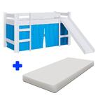Cama Cabana Infantil Montessoriana Com Colchão Escorregador B
