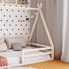 Cama Cabana Proteção Solteiro  Branco Acetinado