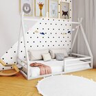 Cama Cabana Proteção Solteiro  Prata Fina