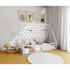 Cama Cabana Proteção Solteiro Ludika Mobilia