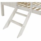 Cama Cabana Teddi Casal Branco Rústico/cinza Rústico