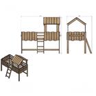 Cama Cabana Zaz Com Kit 2 Gavetas Madeira Maciça Infantil