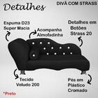 Cama Caminha Diva Pet Veludo Strass Terracota Dvinn