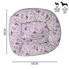 Cama Caminha Pet Para Cachorro E Gato Conforto Rosa