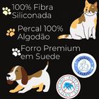 Cama Caminha Pet Para Cachorro E Gato Dinossauro Cinza