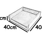 Cama Caminha Pet Para Cachorro E Gato Tamanho P Amarela