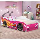 Cama Carrinho Solteiro Veloz Pink