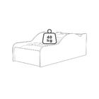 Cama Carro 18 Juvenil Adesivada – Vj Móveis