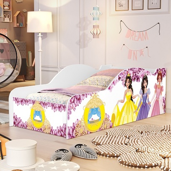 Cama Carro 19 Solteiro Adesivada – Vj Móveis