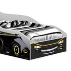 Cama Carro Batman Infantil Preto Gabrielli Móveis