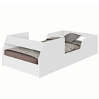 Cama Carro Bombeiro Solteiro Branca