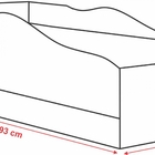 Cama Carro Com Auxiliar Branca
