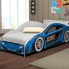 Cama Carro Com Baú Infantil Azul