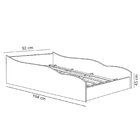 Cama Carro Infantil/solteiro Em Mdf/mdp  Vermelho