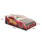 Cama Carro Infantil Solteiro Logan Yescasa