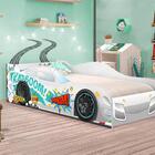 Cama Carro Kaboom Branco Solteiro