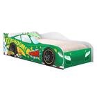 Cama Carro Kaboom Verde Solteiro
