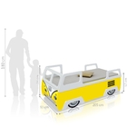 Cama Carro Kombi Amarela