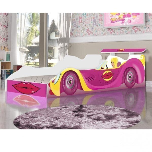 Cama Carro Penélope Charmosa Solteiro J&a Móveis