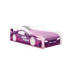 Cama Carro Rosa Kids Infantil Com Colchão