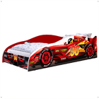 Cama Carro Solteiro Piloto F96 Montessoriana MDF Estrado Refo
