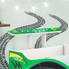 Cama Carro Solteiro Verde