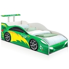 Cama Carro Solteiro Verde