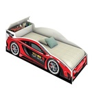 Cama Carro Solteiro Vermelho – Vitamov