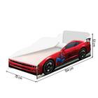 Cama Carro Spider Vermelho