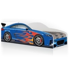 Cama Carro Turbo Solteiro Azul