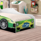 Cama Carros Solteiro Adesivada Juvenil – Brasil Carro