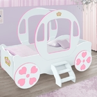 Cama Carruagem Princesa Juvenil com Colchão