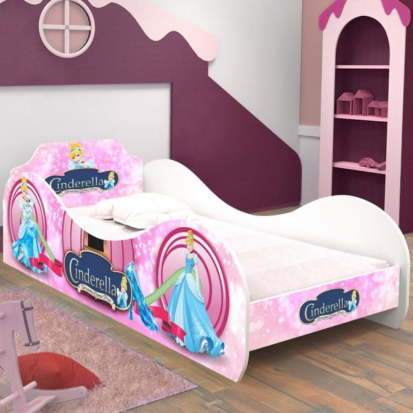 Cama carruagem com colchão Outlet