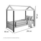 Cama Casa Eliz Branca