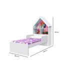 Cama Casa Infantil Magia Branco/rosa