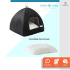 Cama Casa Toca Iglu Tenda Caminha Cabana Para Cachorros E Gat