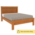 Cama Casal 100% Mdf Safira Cinamomo