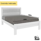 Cama Casal 100% Mdf Safira Neve