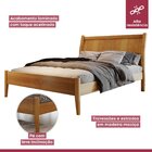 Cama Casal 140cm Veneza  Móveis Móveis Nogueira