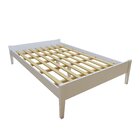 Cama Casal 148,5cm Turca Slim Em Madeira Maciça Branco