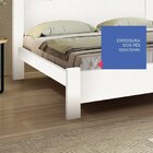 Cama Casal 153x118x200cm 100% Mdf Premium Branco