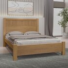 Cama Casal 153x118x200cm 100% Mdf Premium Ripada Cinamono