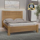 Cama Casal 153x118x200cm 100% Mdf Premium Ripada Cinamono