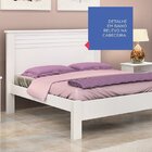 Cama Casal 155x120x206cm 100% Mdf Apolo  Branco