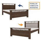 Cama Casal 211cm X 150cm Em Mdf 109 Cacau
