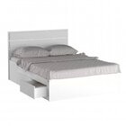 Cama Casal 4 Gavetas  Branco