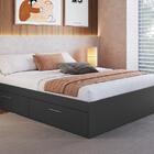 Cama Casal 4 Portas 140 Tokio Grafite