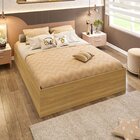 Cama Casal Adulto Lia 191cm X 141cm X 35cm Drd Móveis Freijó